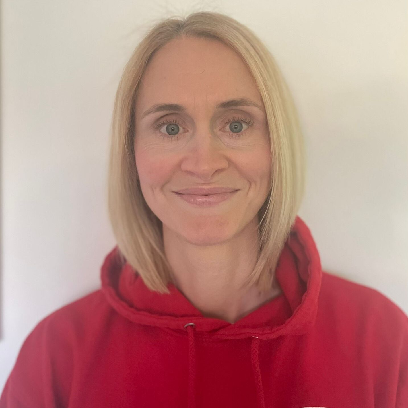 A head shot of Alice in her Derwentside hoodie